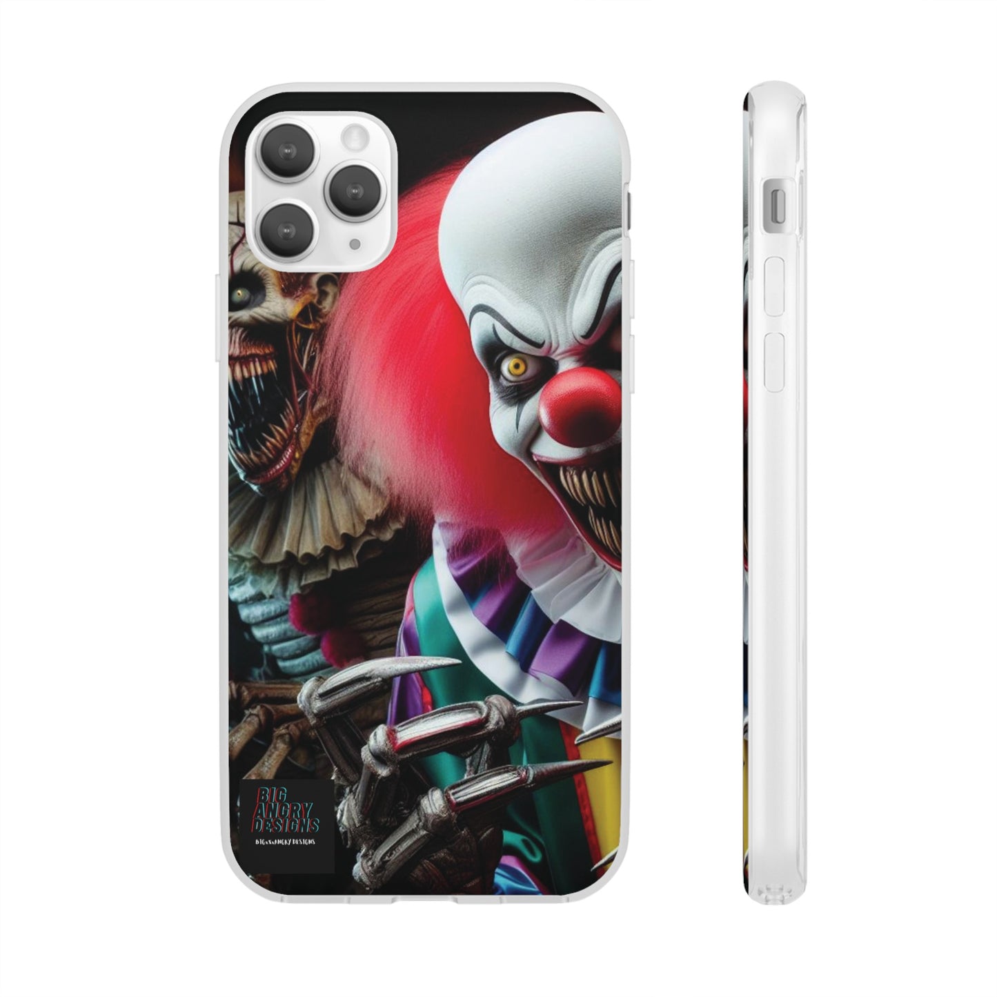 BIGxXxANGRY DESIGNS "Coulrophobia" Flex Case