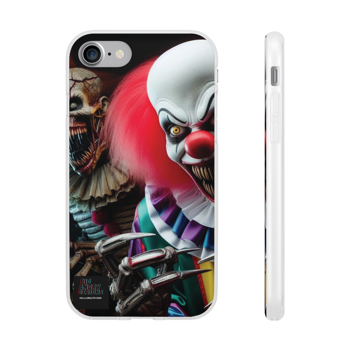 BIGxXxANGRY DESIGNS "Coulrophobia" Flex Case