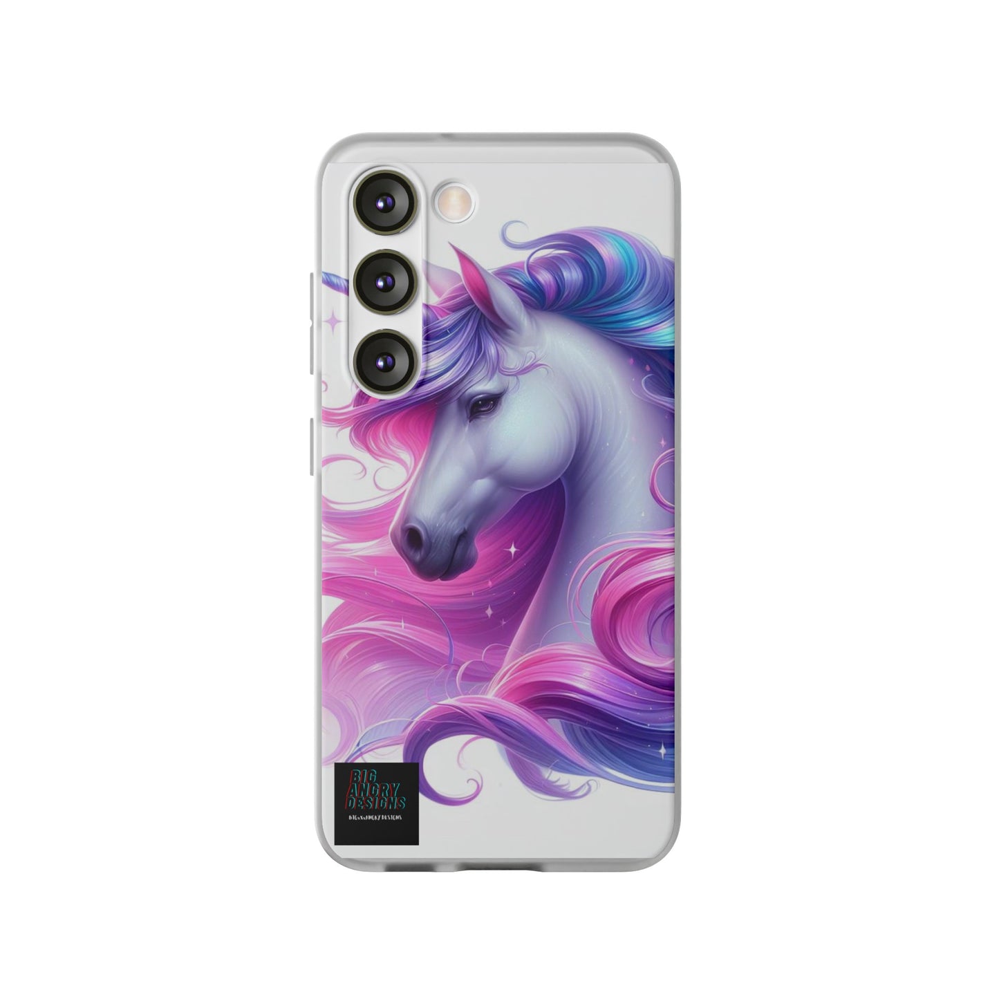 BIGxXxANGRY DESIGNS "AURA LOVE" Flex Case