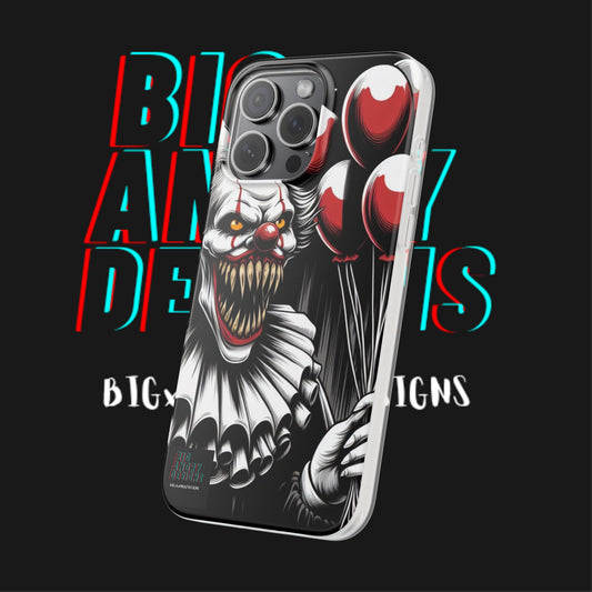 BIGxXxANGRY DESIGNS "BUBBLES THE CLOWN" Flex Case