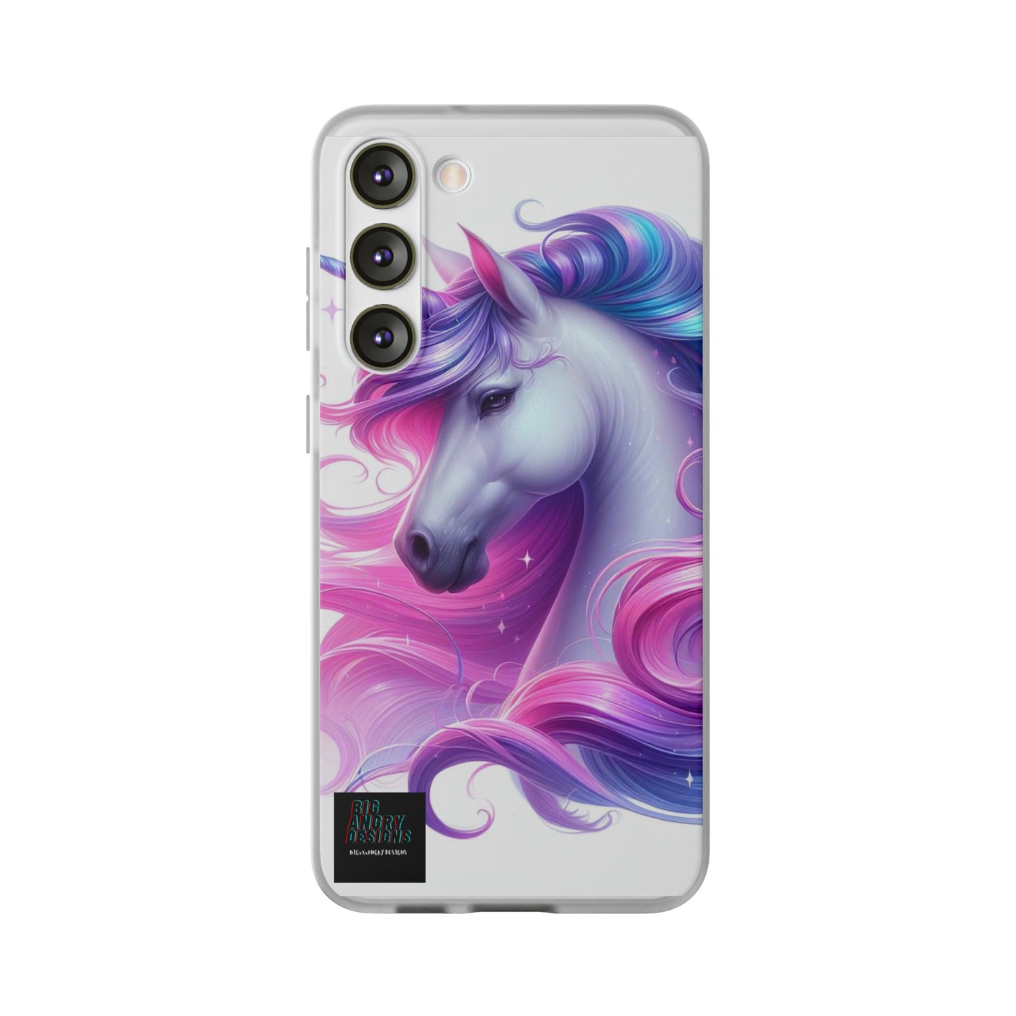 BIGxXxANGRY DESIGNS "AURA LOVE" Flex Case