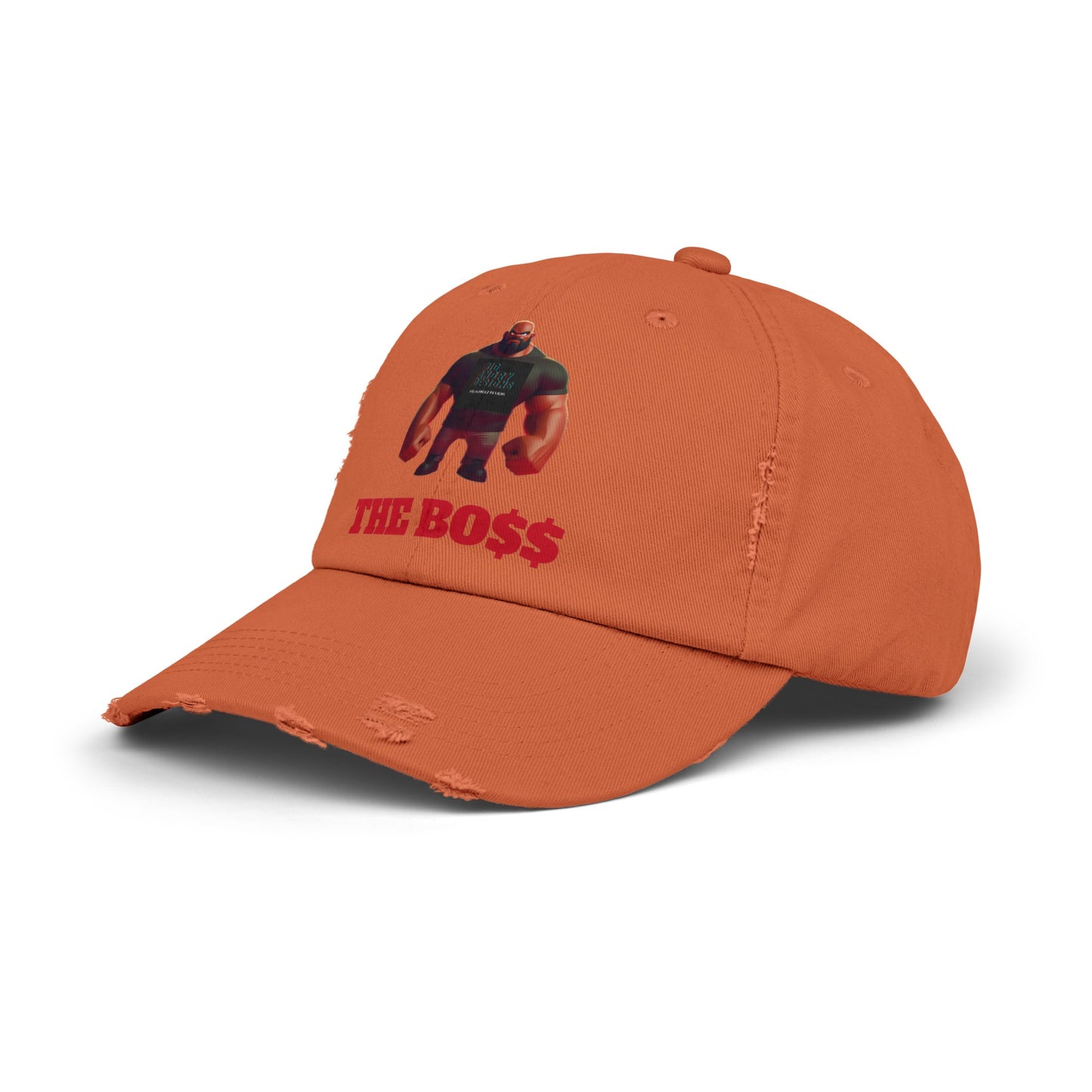 BIGxXxANGRY DESIGNS "THE BO$$" LOGO HAT