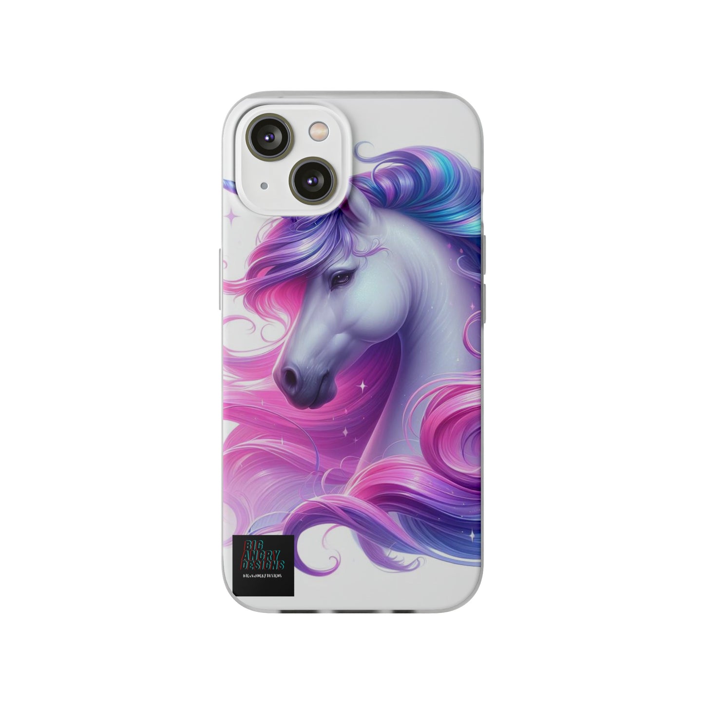 BIGxXxANGRY DESIGNS "AURA LOVE" Flex Case