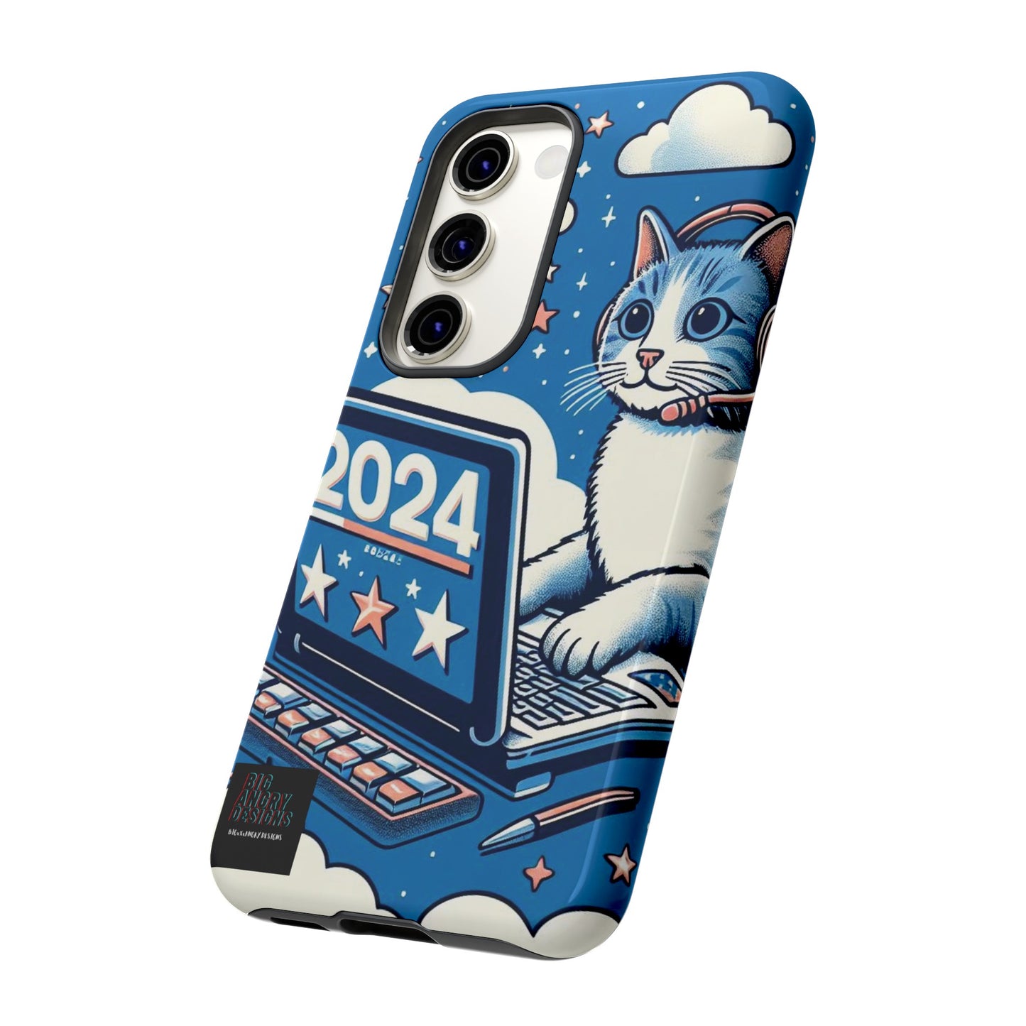 BIGxXxANGRY DESIGNS "2024  Kitty" Protective Phone Case