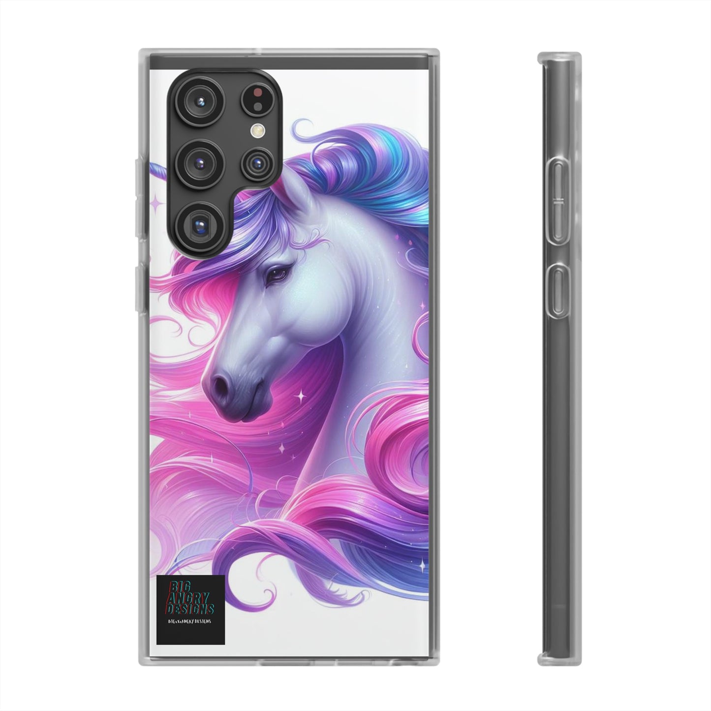 BIGxXxANGRY DESIGNS "AURA LOVE" Flex Case