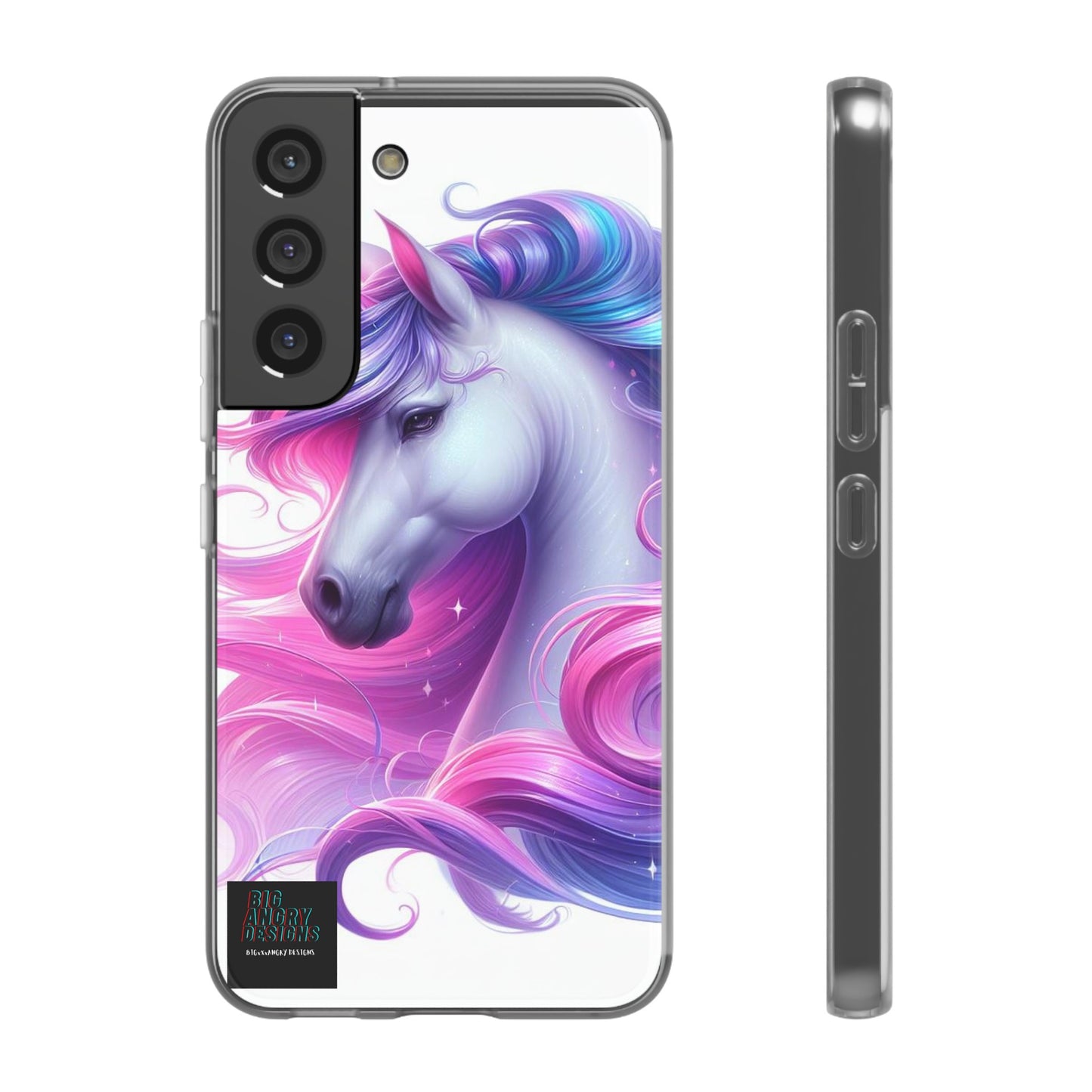 BIGxXxANGRY DESIGNS "AURA LOVE" Flex Case