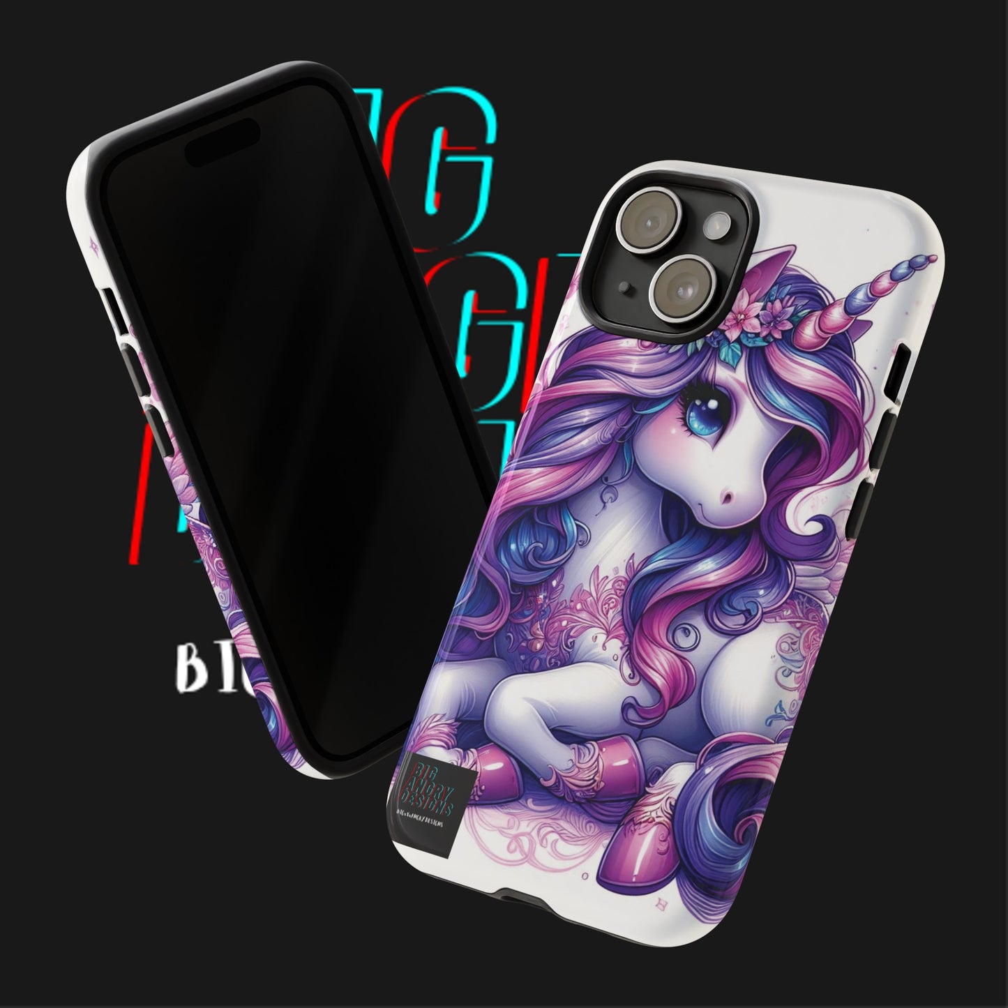 BIGxXxANGRY DESIGNS "LUNA LOVE" Protective Phone Case