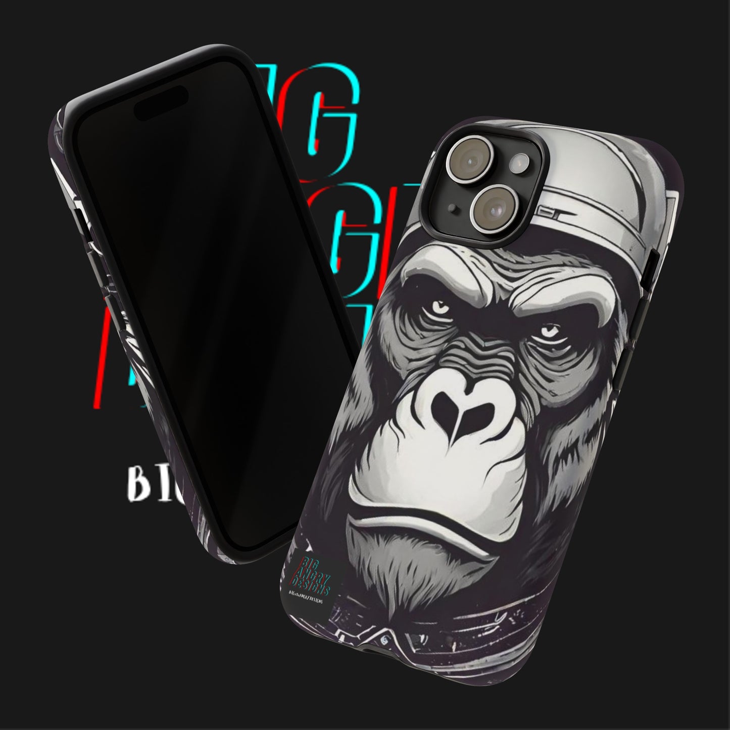 BIGxXxANGRY DESIGNS "Primal" Protective Phone Case