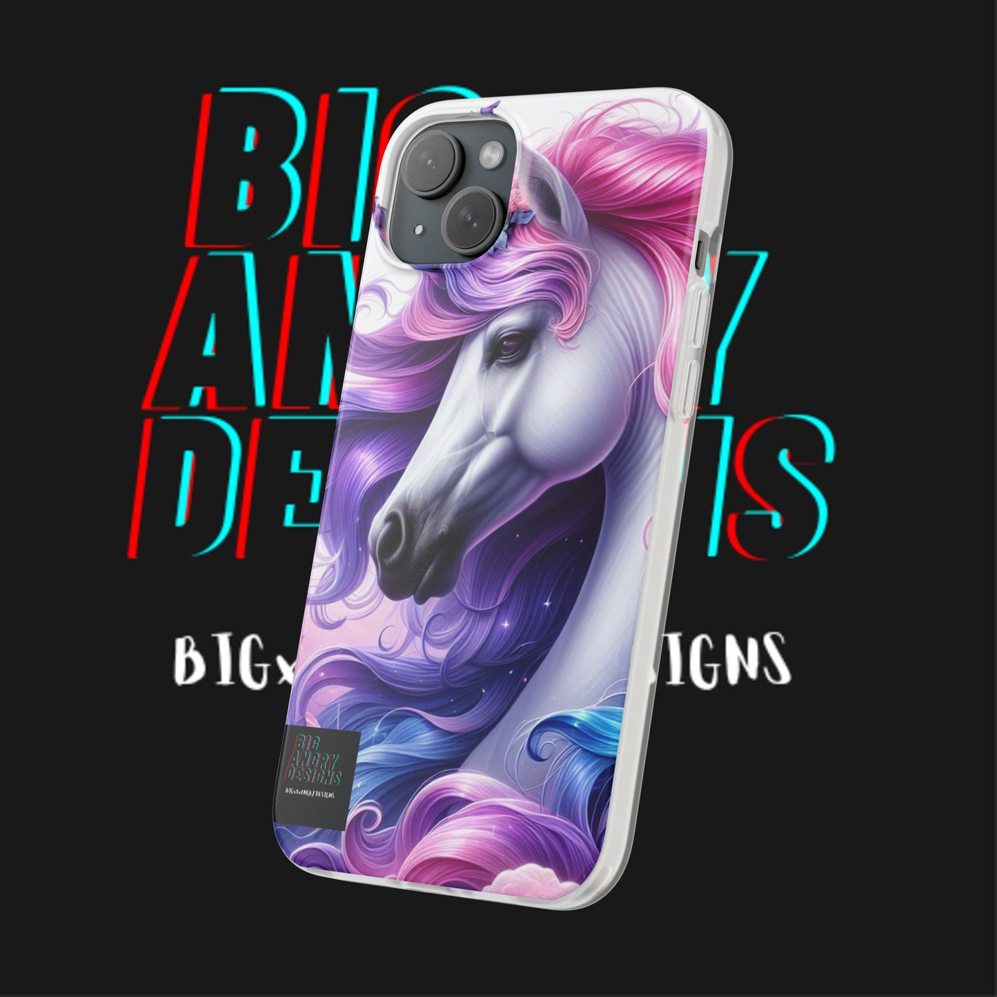 BIGxXxANGRY DESIGNS "BEVY LOVE" Flex Case