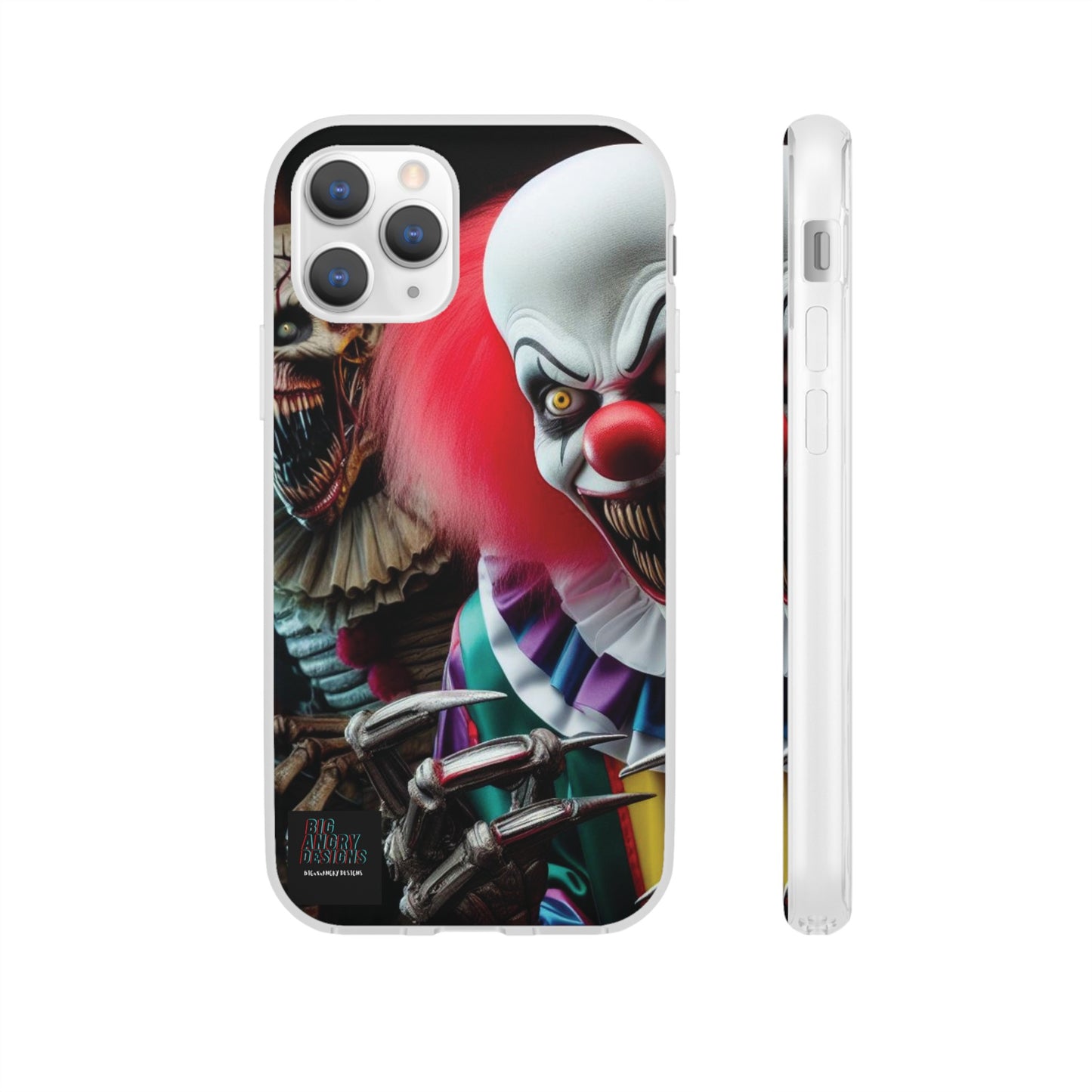 BIGxXxANGRY DESIGNS "Coulrophobia" Flex Case