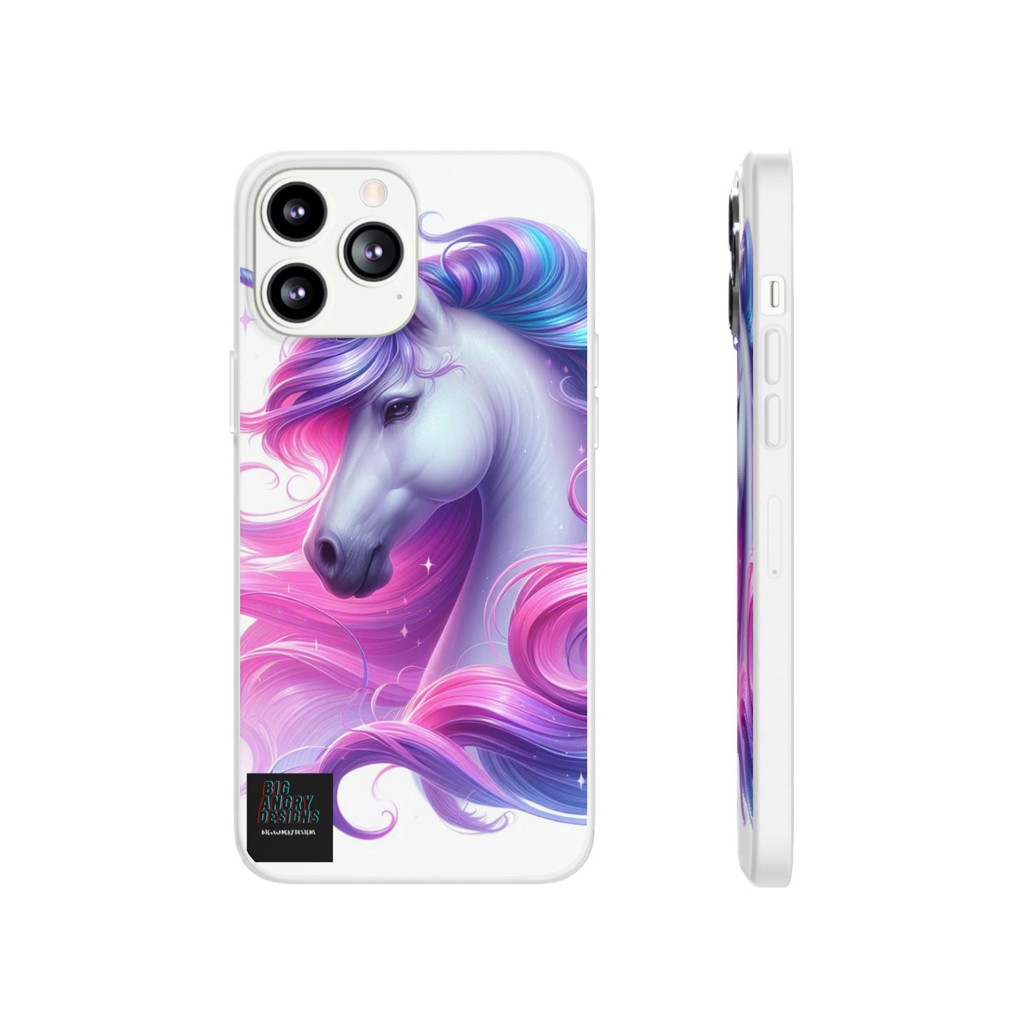 BIGxXxANGRY DESIGNS "AURA LOVE" Flex Case