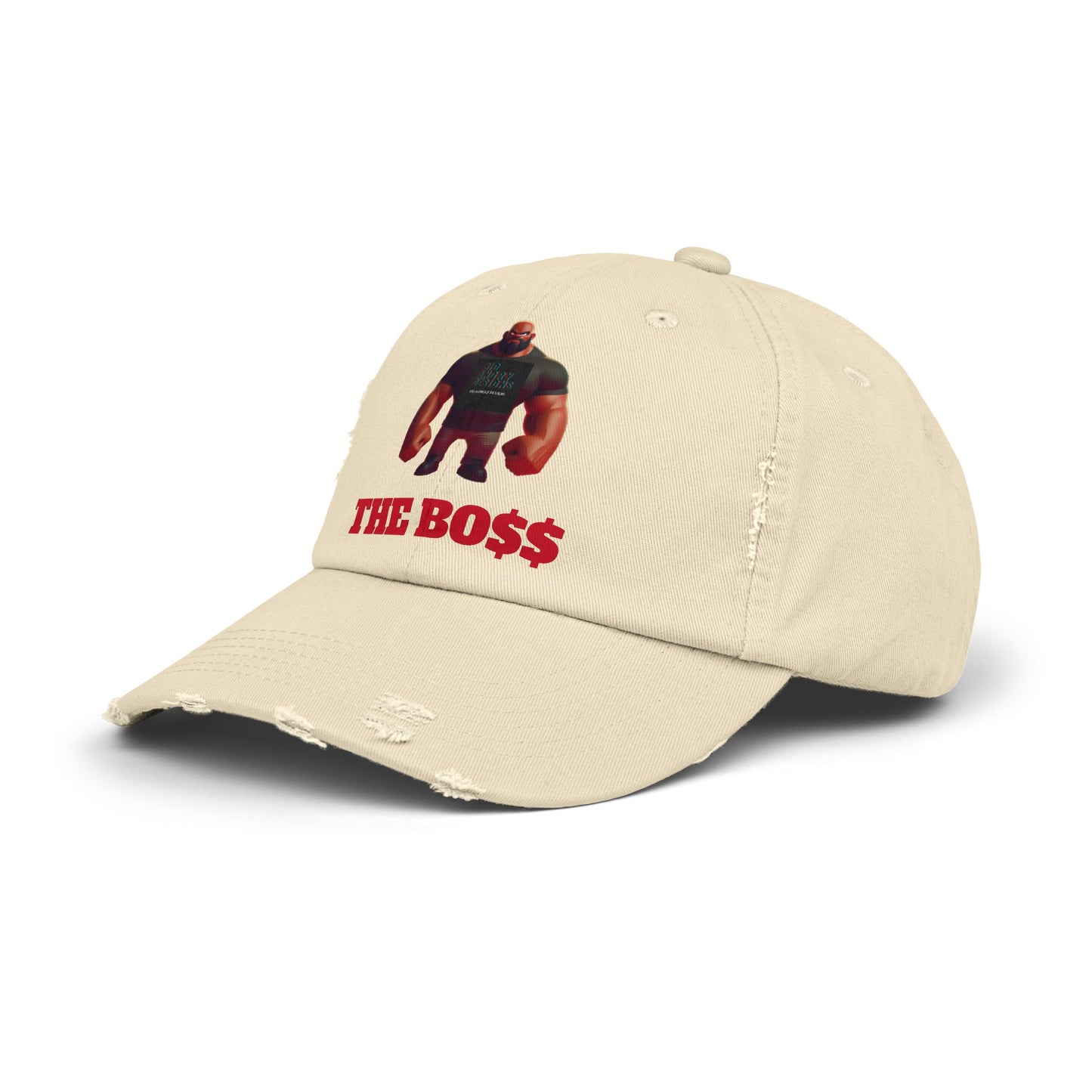 BIGxXxANGRY DESIGNS "THE BO$$" LOGO HAT