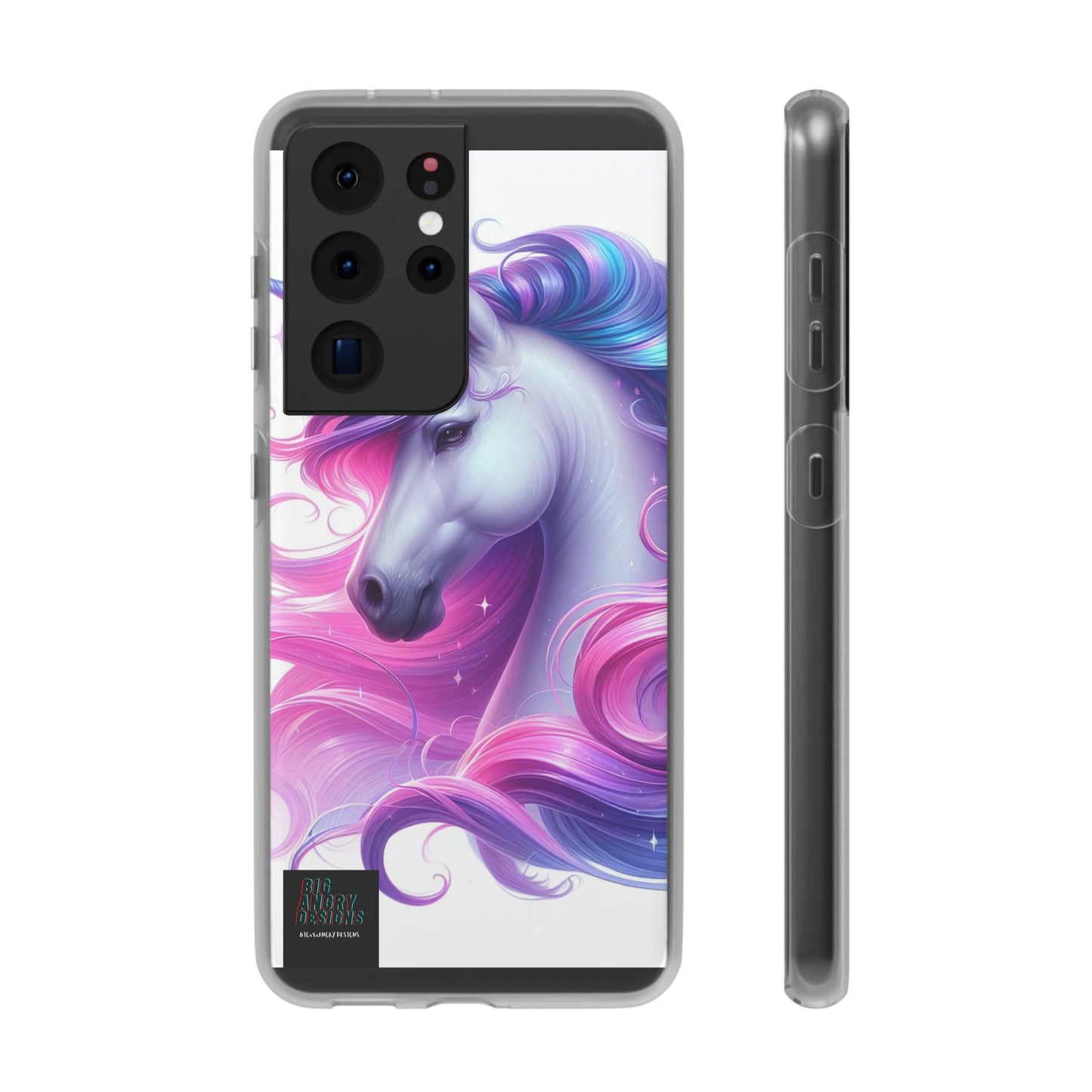 BIGxXxANGRY DESIGNS "AURA LOVE" Flex Case