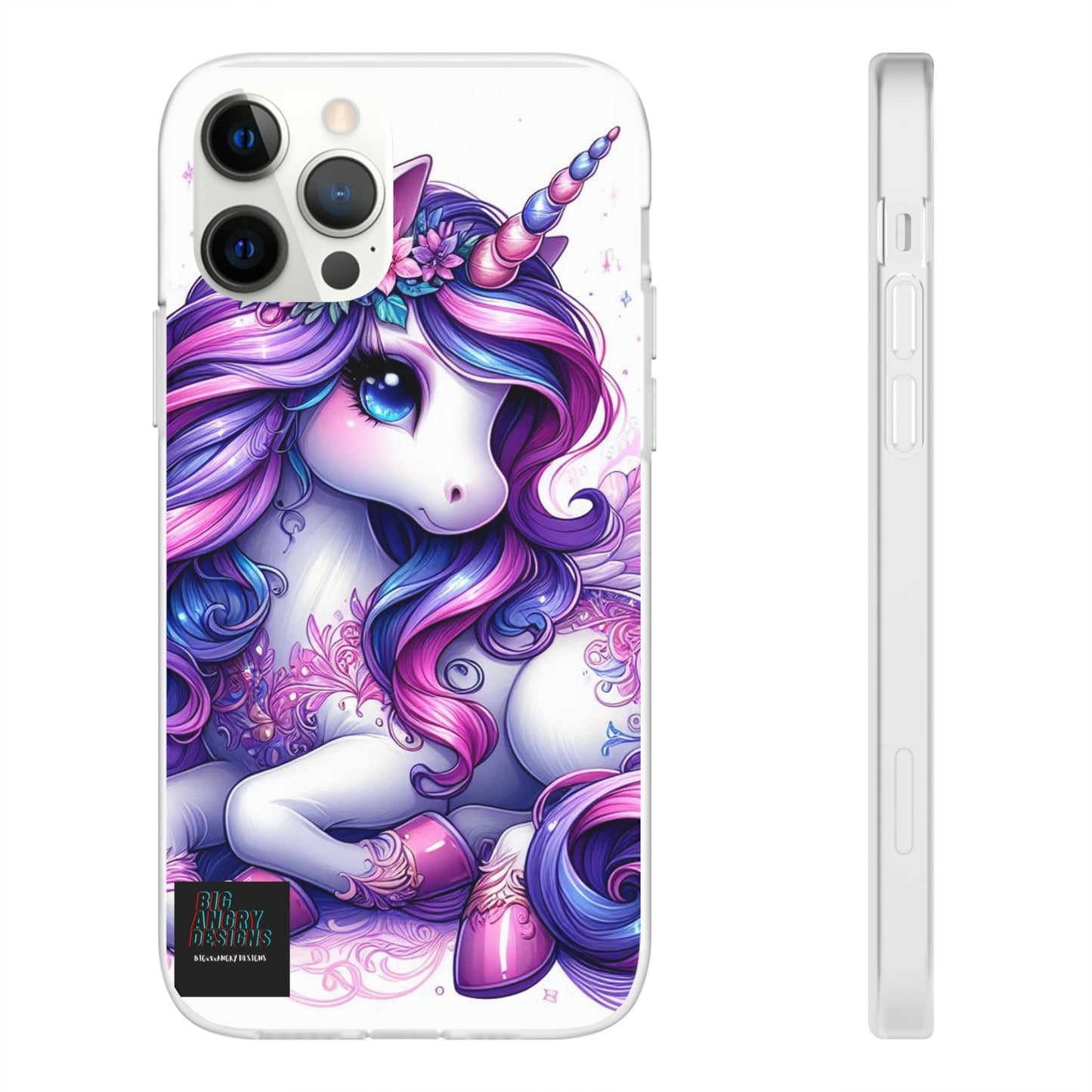 BIGxXxANGRY DESIGNS "LUNA LOVE" Flex Case