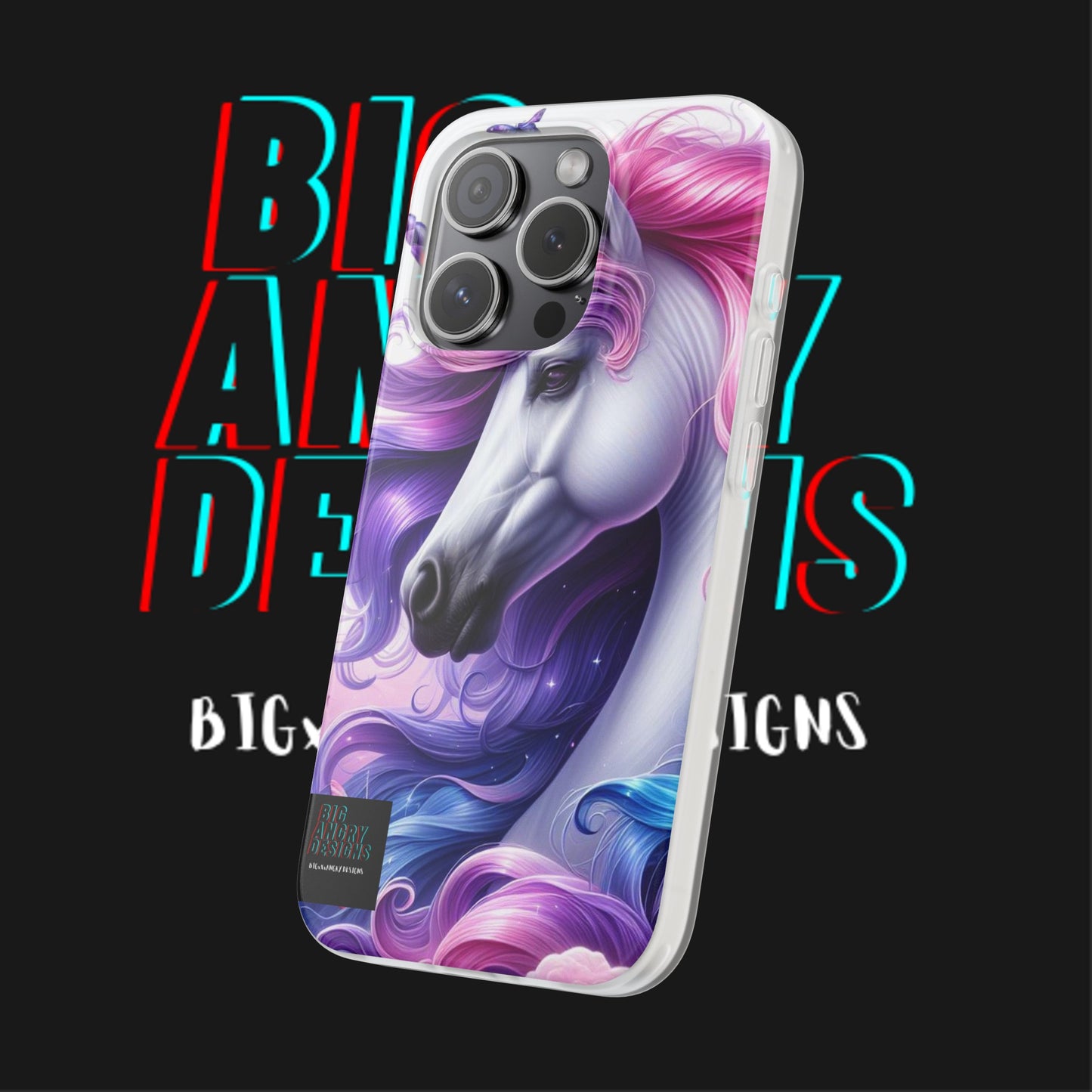 BIGxXxANGRY DESIGNS "BEVY LOVE" Flex Case