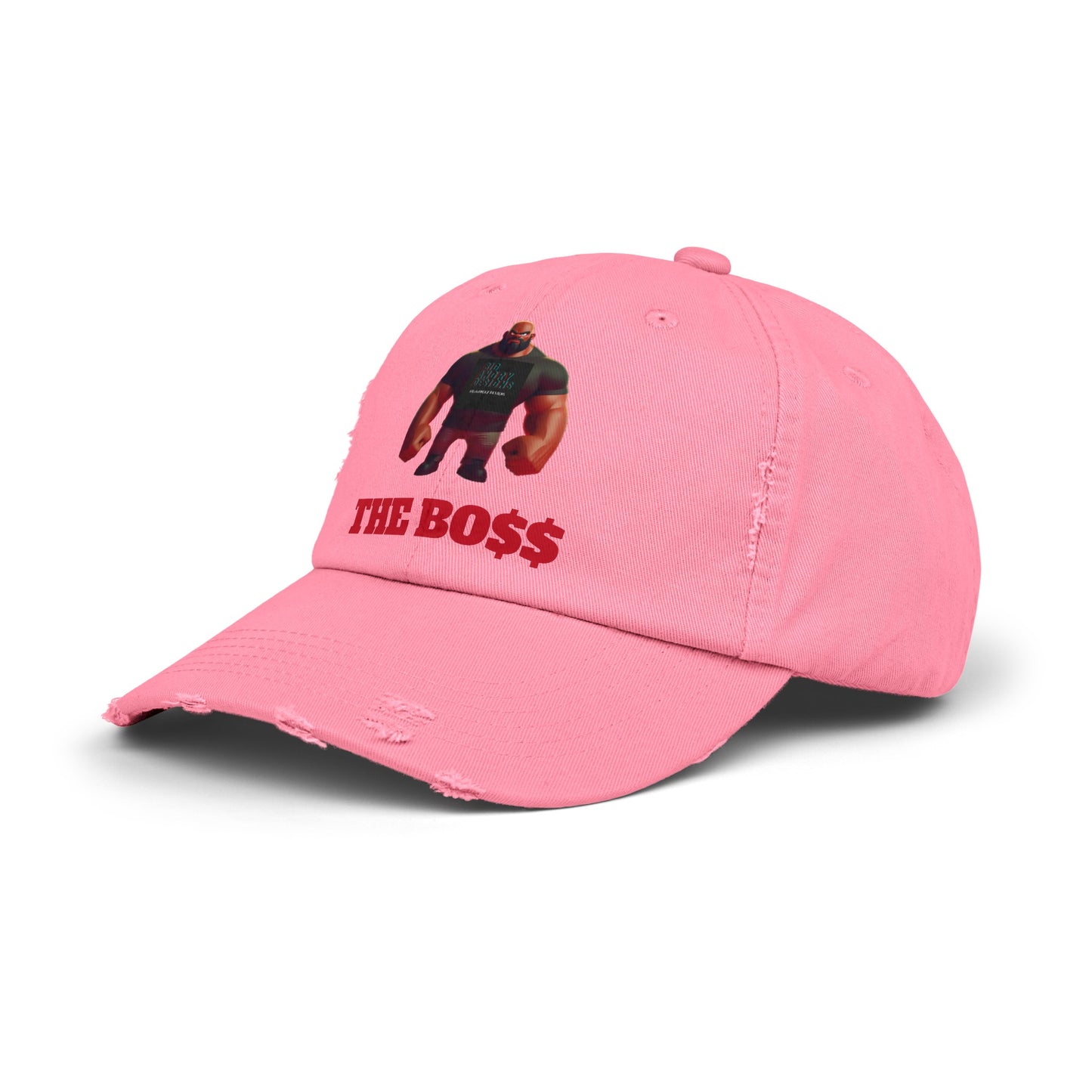 BIGxXxANGRY DESIGNS "THE BO$$" LOGO HAT