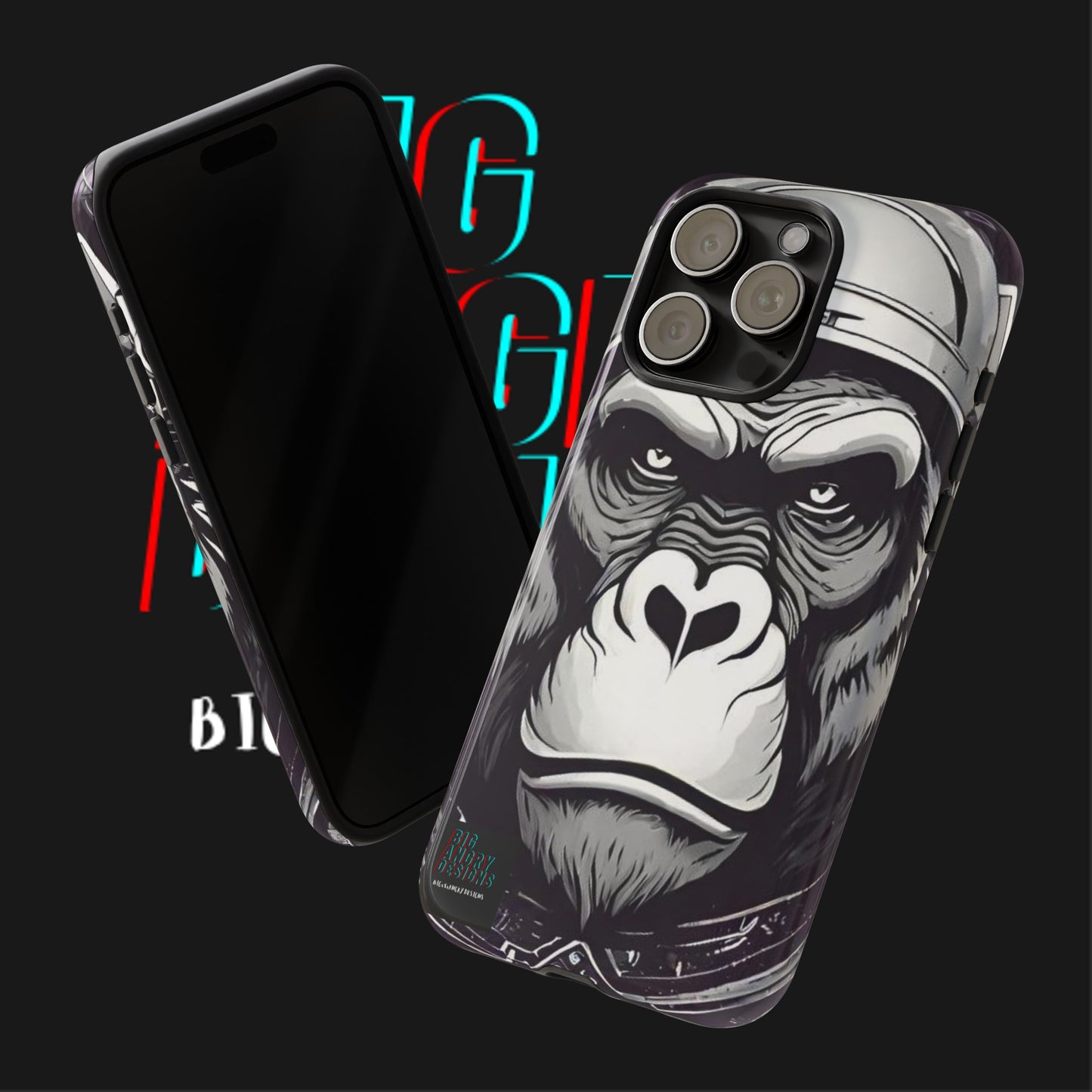 BIGxXxANGRY DESIGNS "Primal" Protective Phone Case