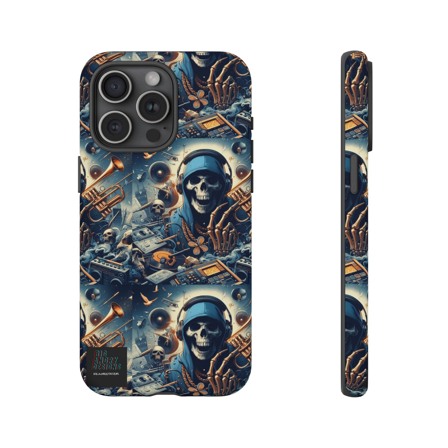 BIGxXxANGRY DESIGNS "Cosmic Jam" Protective Phone Case