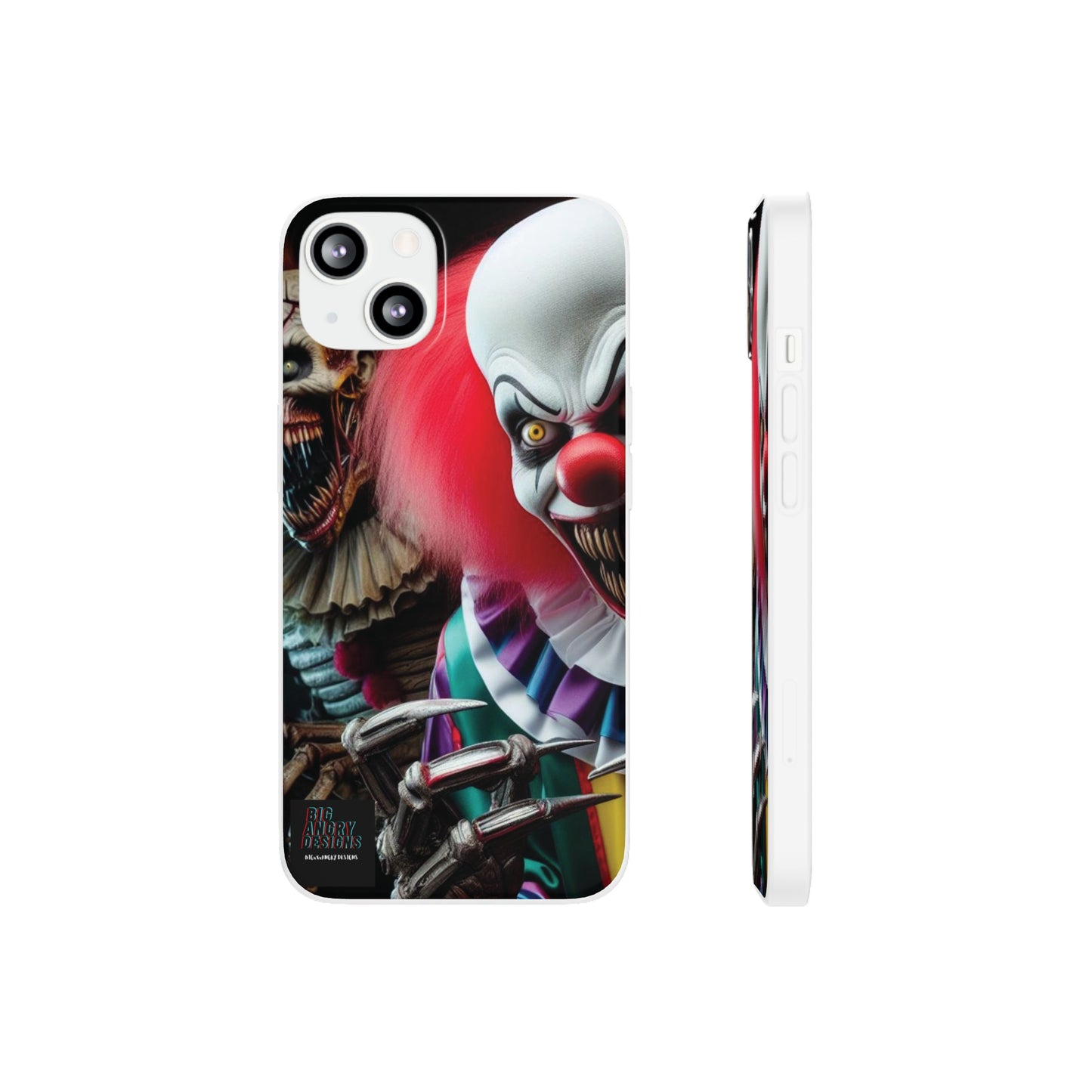 BIGxXxANGRY DESIGNS "Coulrophobia" Flex Case