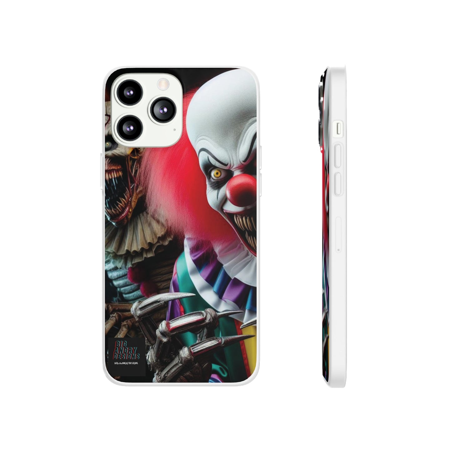 BIGxXxANGRY DESIGNS "Coulrophobia" Flex Case