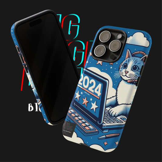 BIGxXxANGRY DESIGNS "2024  Kitty" Protective Phone Case