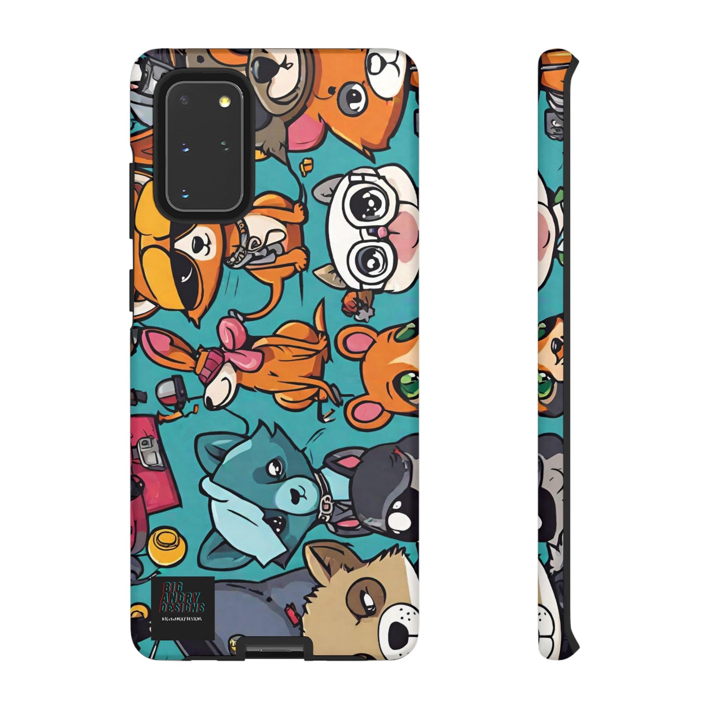 BIGxXxANGRY DESIGNS  "Paw Pals" Protective Phone Case