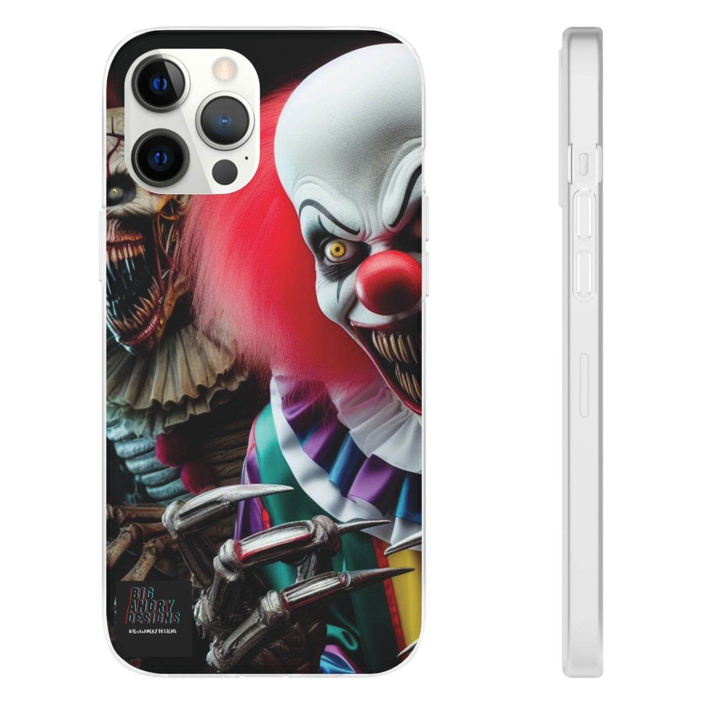 BIGxXxANGRY DESIGNS "Coulrophobia" Flex Case