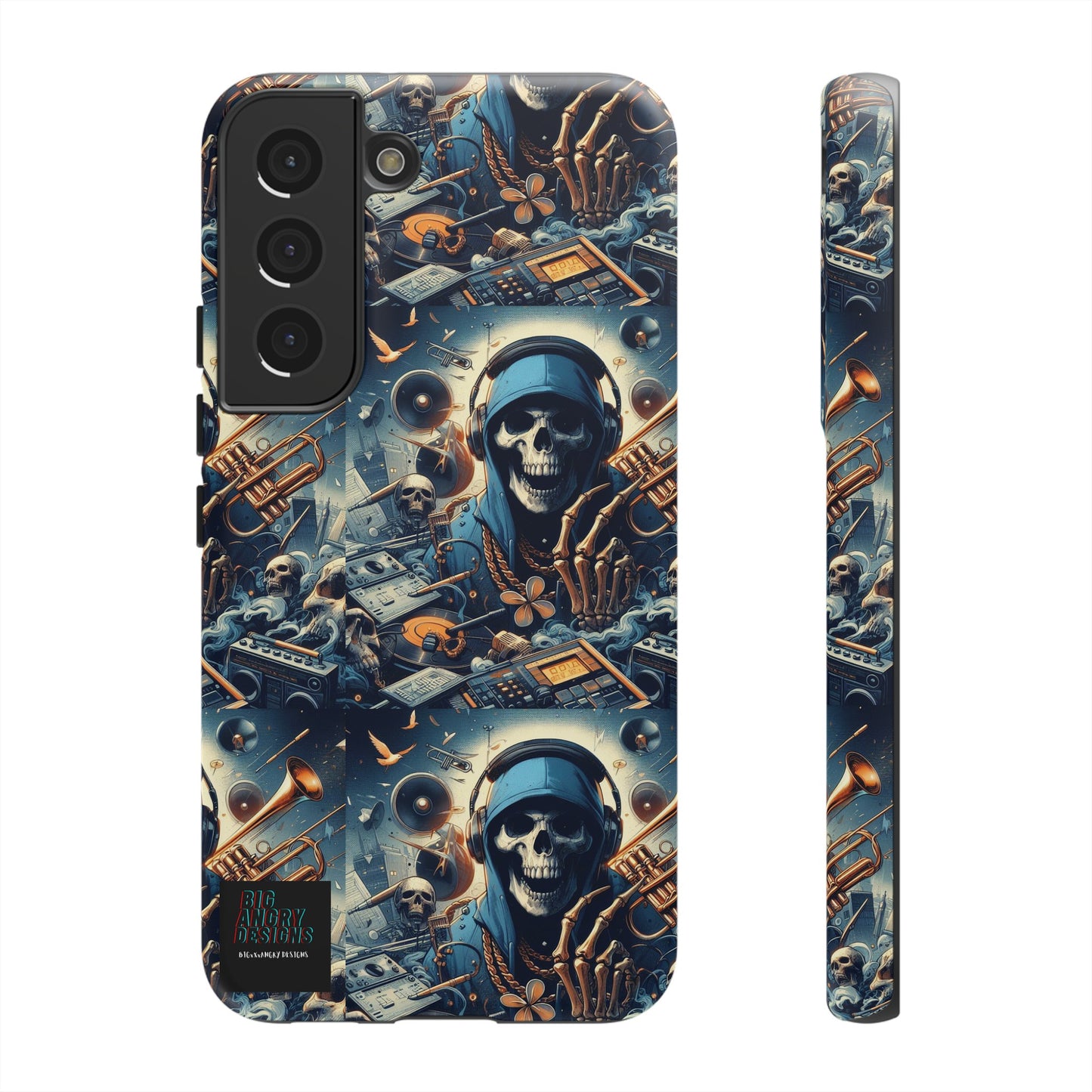 BIGxXxANGRY DESIGNS "Cosmic Jam" Protective Phone Case