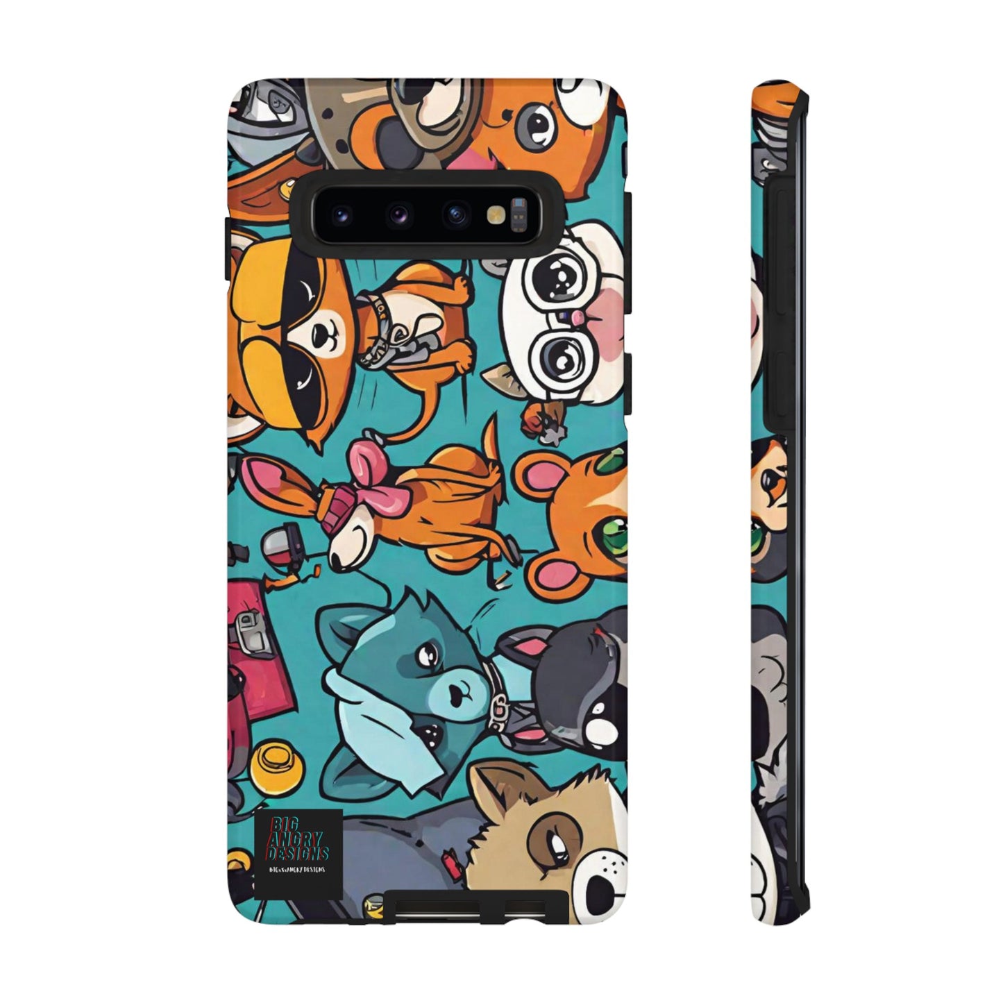 BIGxXxANGRY DESIGNS  "Paw Pals" Protective Phone Case