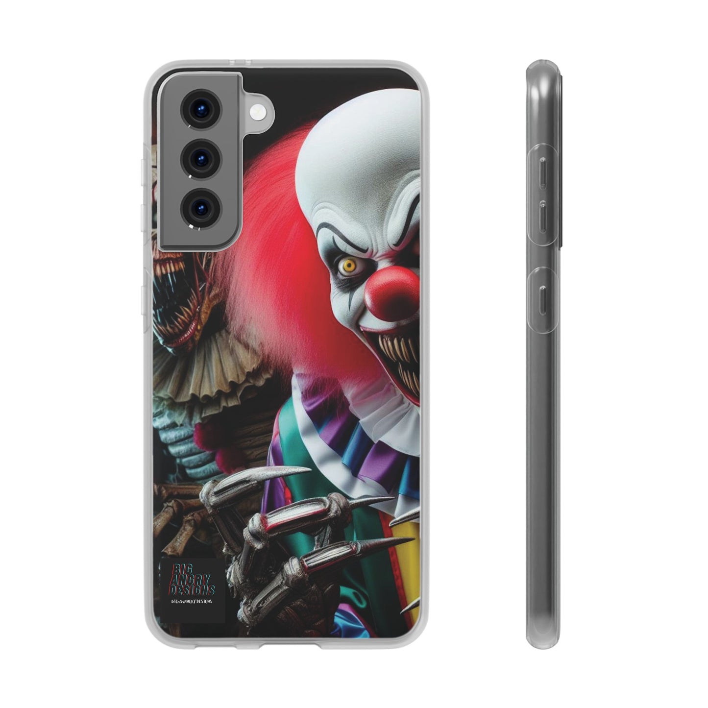 BIGxXxANGRY DESIGNS "Coulrophobia" Flex Case