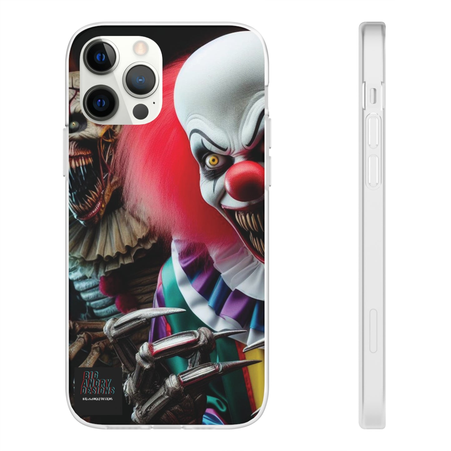 BIGxXxANGRY DESIGNS "Coulrophobia" Flex Case