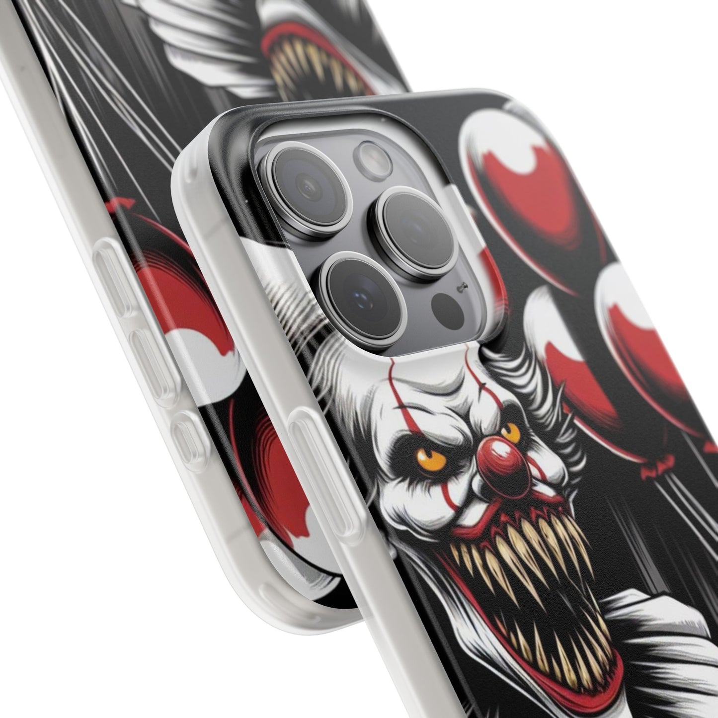 BIGxXxANGRY DESIGNS "BUBBLES THE CLOWN" Flex Case