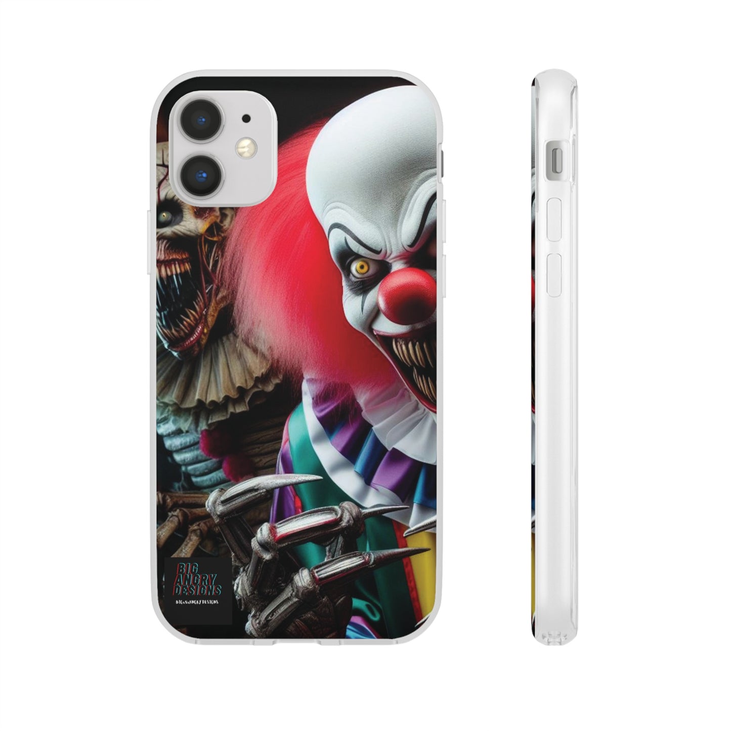 BIGxXxANGRY DESIGNS "Coulrophobia" Flex Case