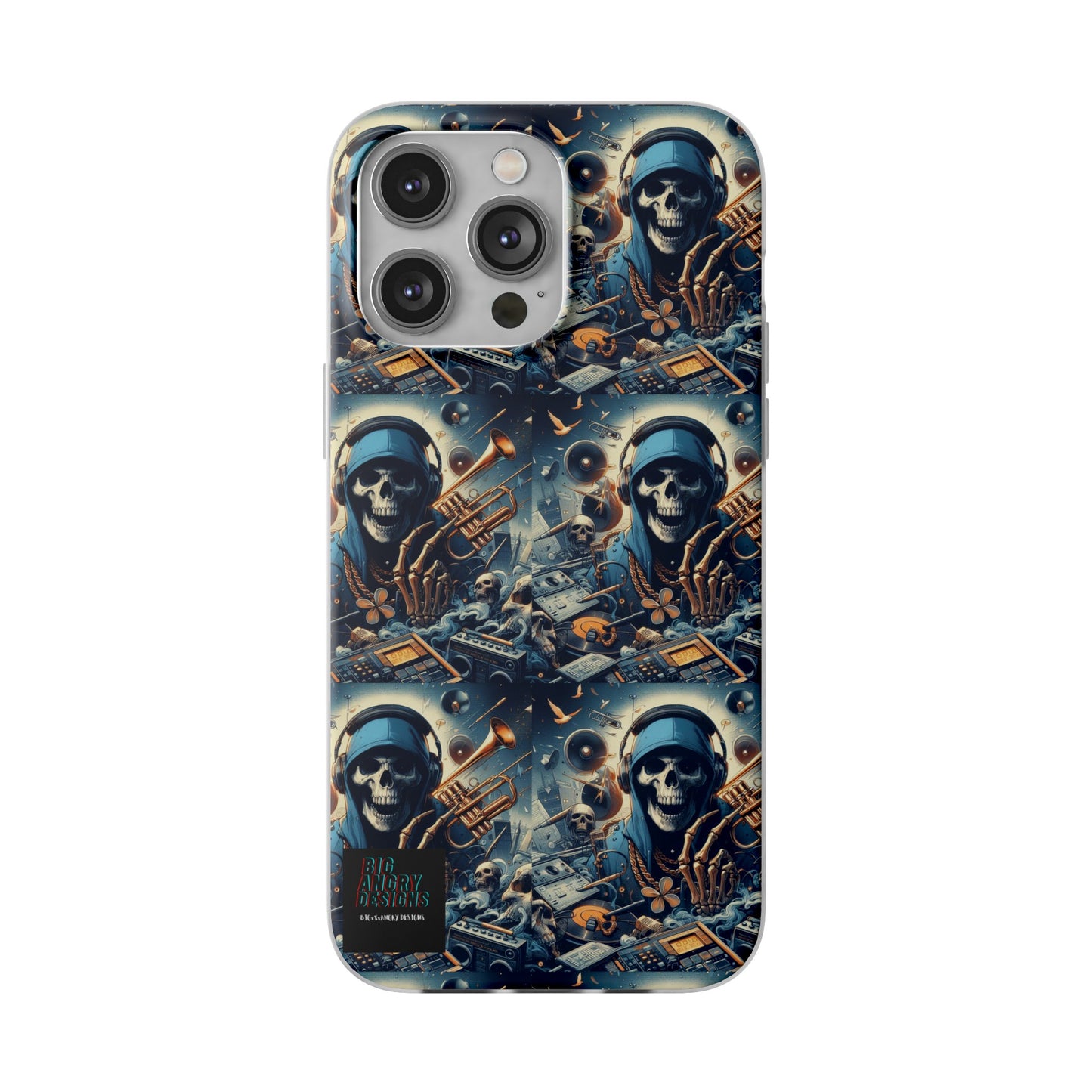 BIGxXxANGRY DESIGNS "COSMIC JAM" Flex Case