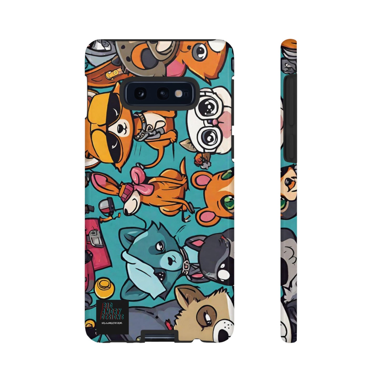 BIGxXxANGRY DESIGNS  "Paw Pals" Protective Phone Case