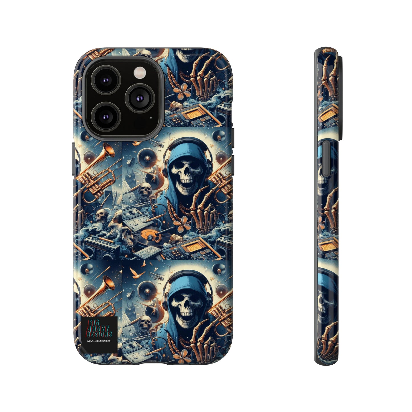 BIGxXxANGRY DESIGNS "Cosmic Jam" Protective Phone Case