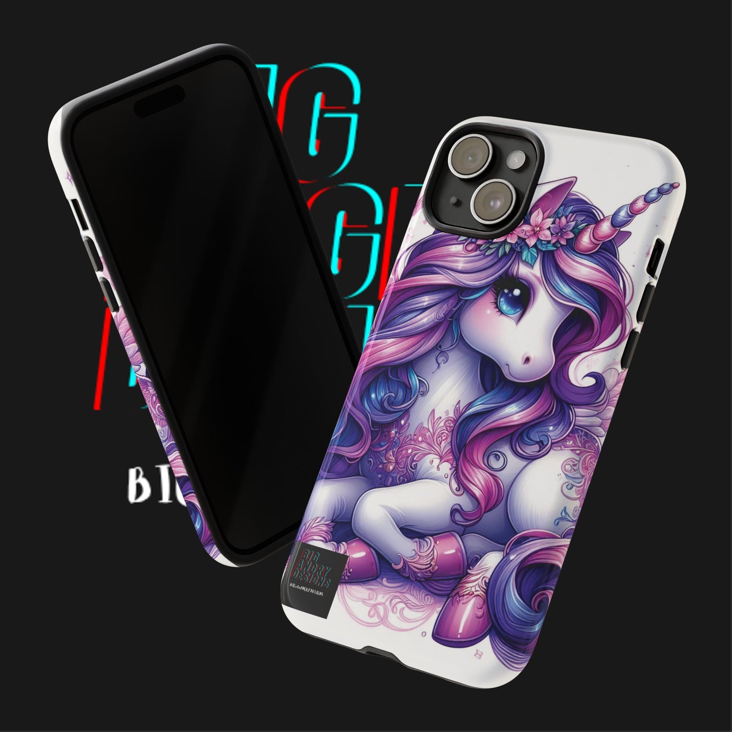 BIGxXxANGRY DESIGNS "LUNA LOVE" Protective Phone Case