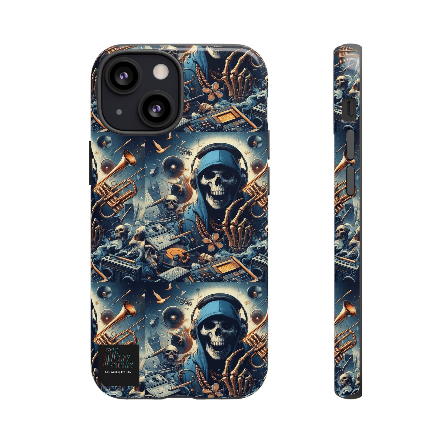 BIGxXxANGRY DESIGNS "Cosmic Jam" Protective Phone Case