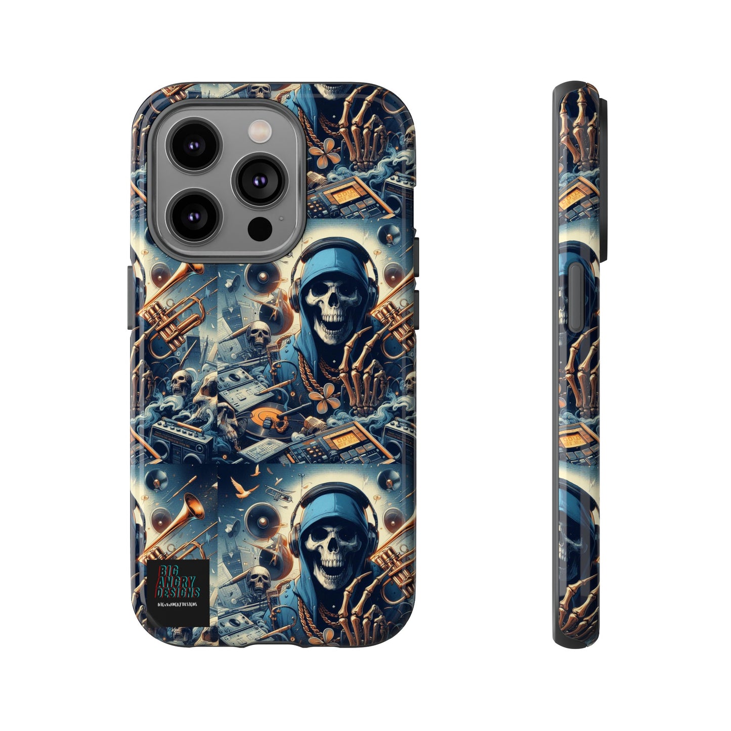 BIGxXxANGRY DESIGNS "Cosmic Jam" Protective Phone Case