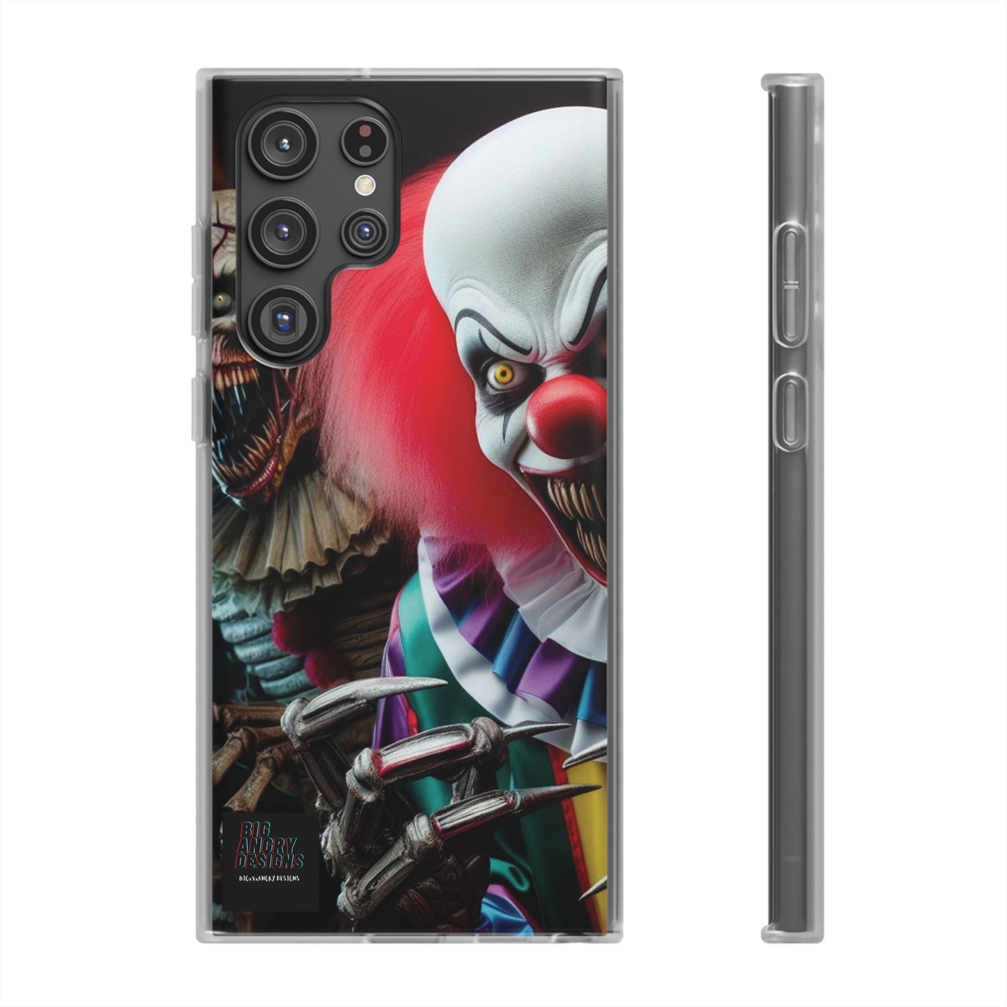 BIGxXxANGRY DESIGNS "Coulrophobia" Flex Case