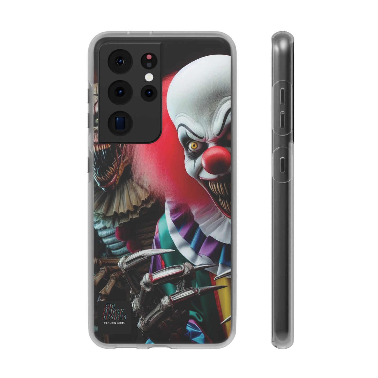 BIGxXxANGRY DESIGNS "Coulrophobia" Flex Case