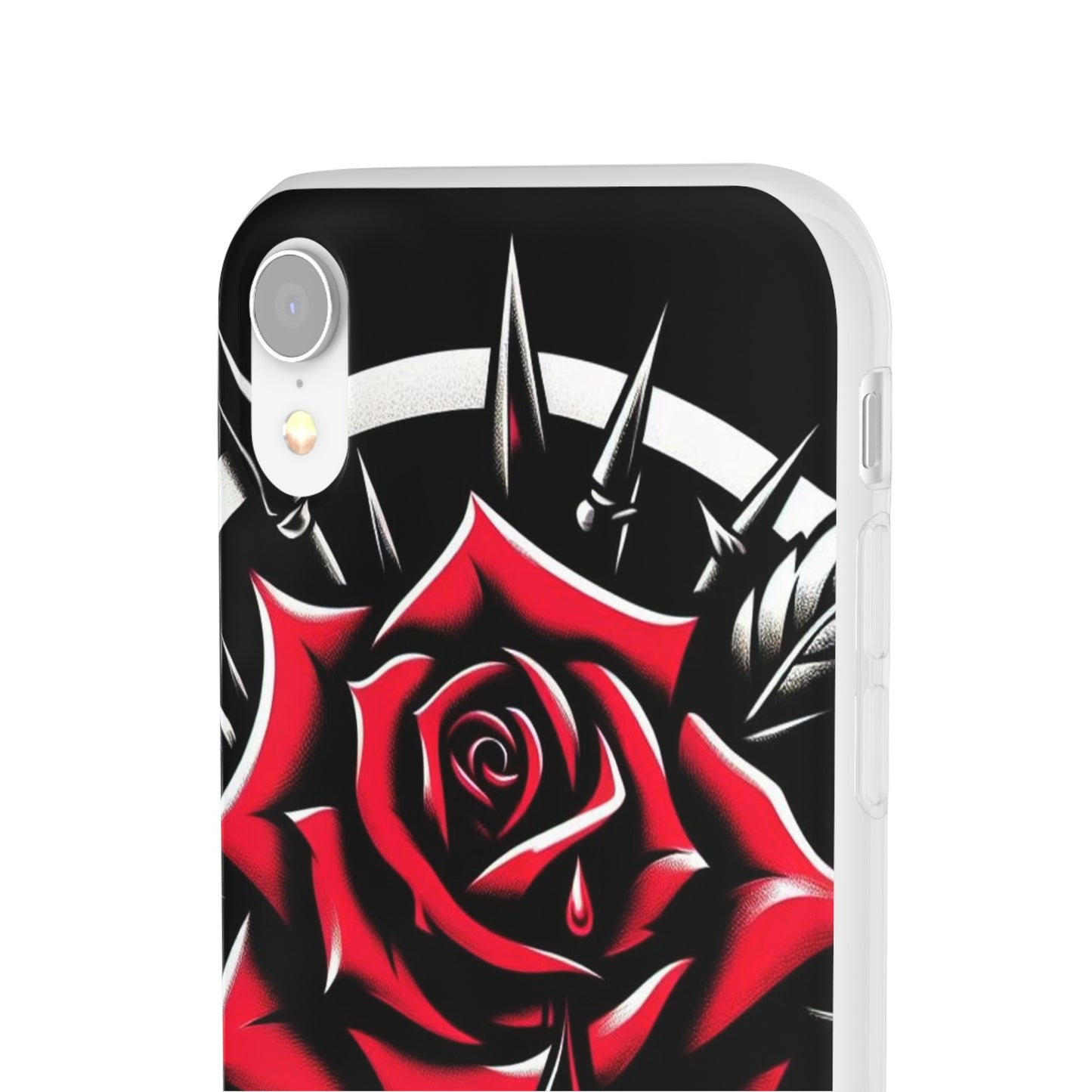 BIGxXxANGRY DESIGNS "Blood Rose" Flex Case