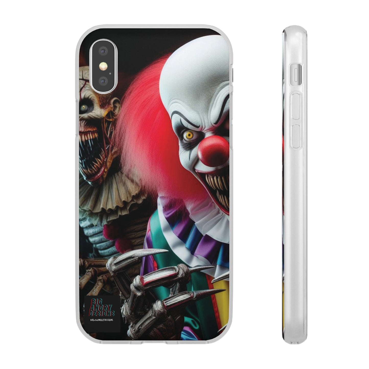 BIGxXxANGRY DESIGNS "Coulrophobia" Flex Case